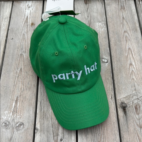 Kate Spade Let’s Party Baseball Hat NWT - Picture 2 of 5